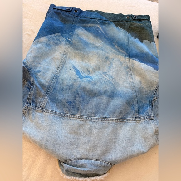 Polo by Ralph Lauren Beige Shearling Jacket - Picture 10 of 14